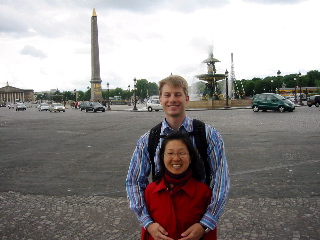 At the Jeu des Palmes